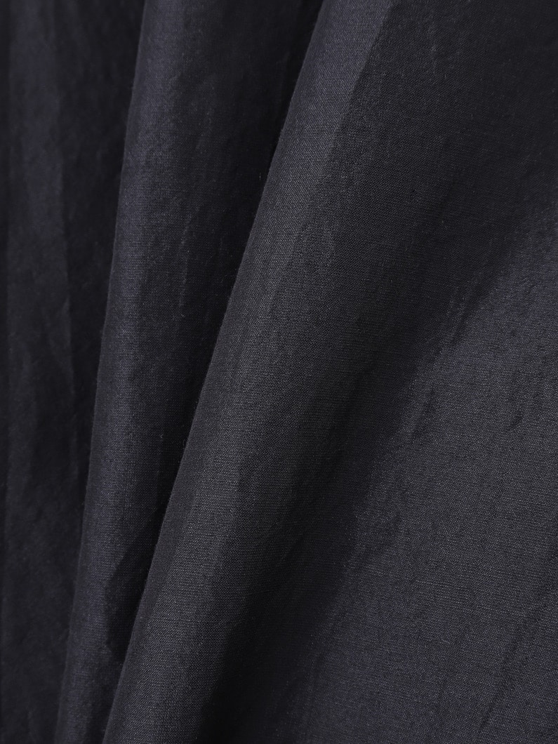 シルクリネン スリーブレス ドレス 詳細画像 charcoal gray 4
