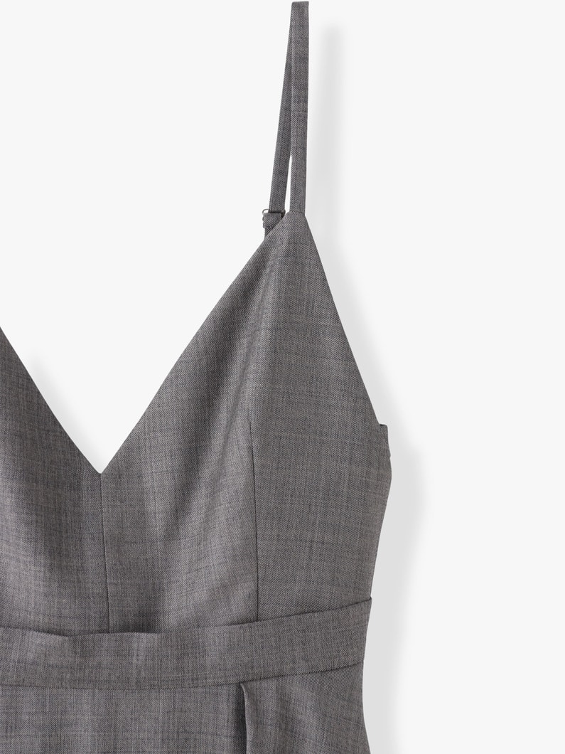 ドライシャンブレー キャミソールドレス 詳細画像 light brown 3