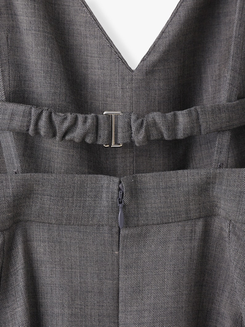 ドライシャンブレー キャミソールドレス 詳細画像 light brown 5