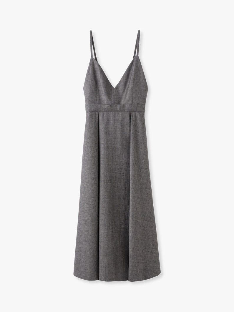 ドライシャンブレー キャミソールドレス 詳細画像 light brown 1