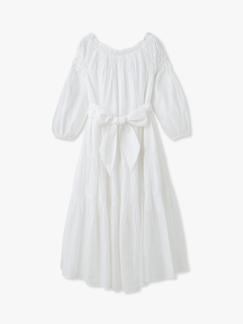 ザリア オフショルダー ドレス 詳細画像 white 1
