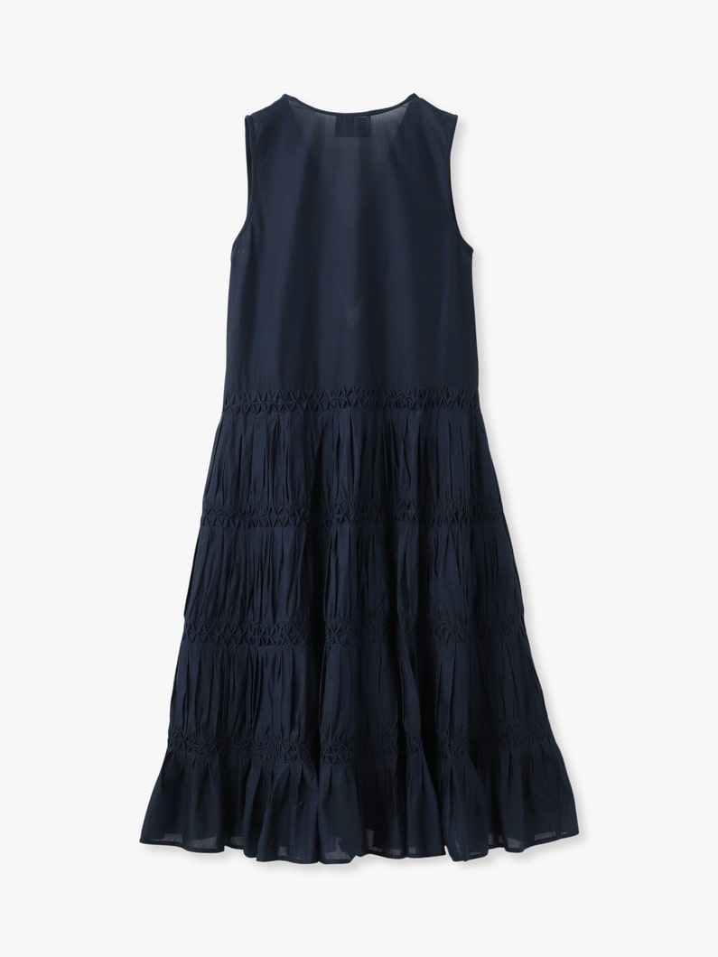 ワーリス ピンタックドレス（ネイビー） 詳細画像 navy 1