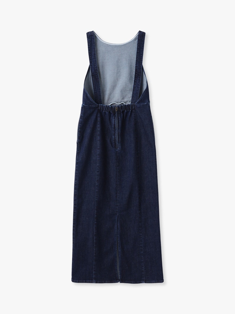 デニム エプロン ドレス 詳細画像 indigo 1
