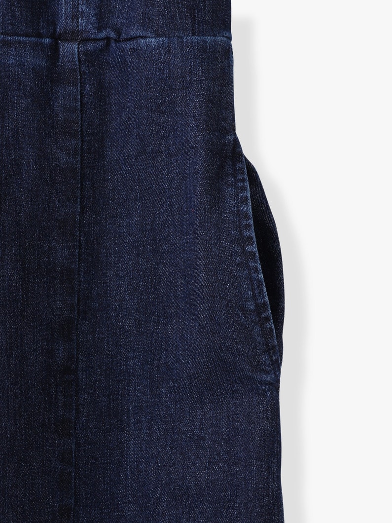 デニム エプロン ドレス 詳細画像 indigo 3