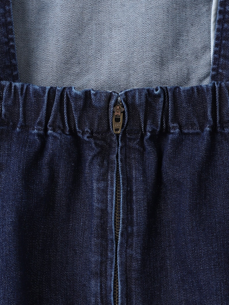 デニム エプロン ドレス 詳細画像 indigo 4