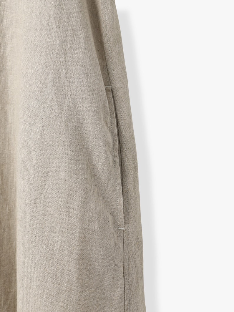 リネン フレア ドレス 詳細画像 red 4