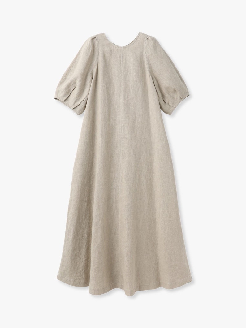 リネン フレア ドレス 詳細画像 beige 3