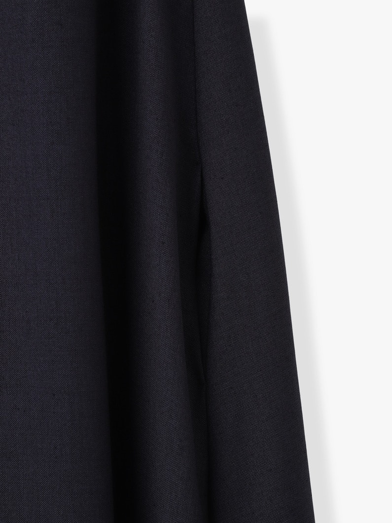 ネックスリット スリーブレス ドレス 詳細画像 ivory 3