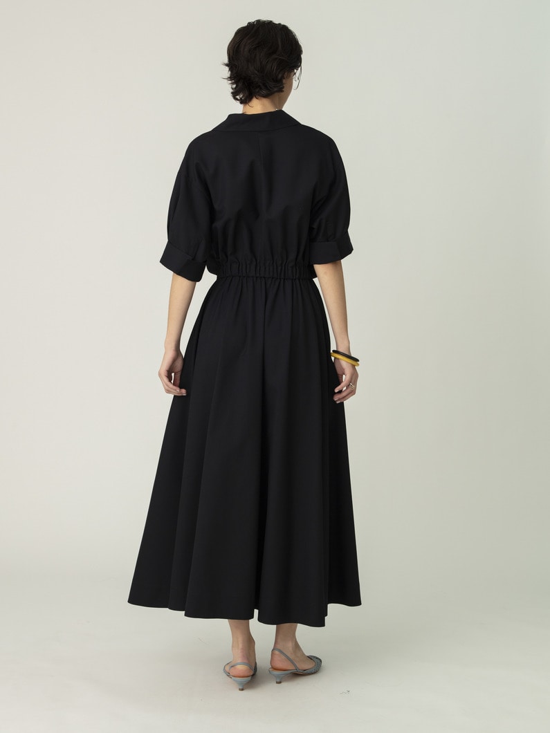 ドライトロピカル テーラードカラードレス 詳細画像 navy 3