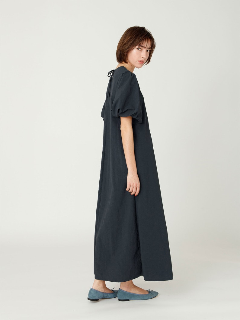 バルーンスリーブ ドレス 詳細画像 charcoal gray 2