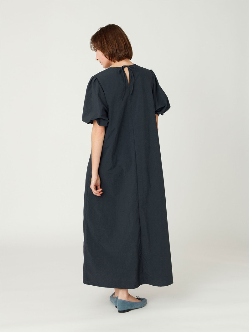 バルーンスリーブ ドレス 詳細画像 charcoal gray 3