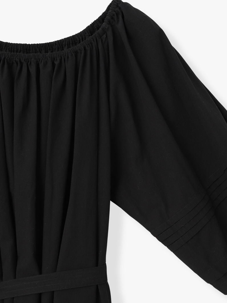 2WAY オフショルダー ドレス 詳細画像 black 3