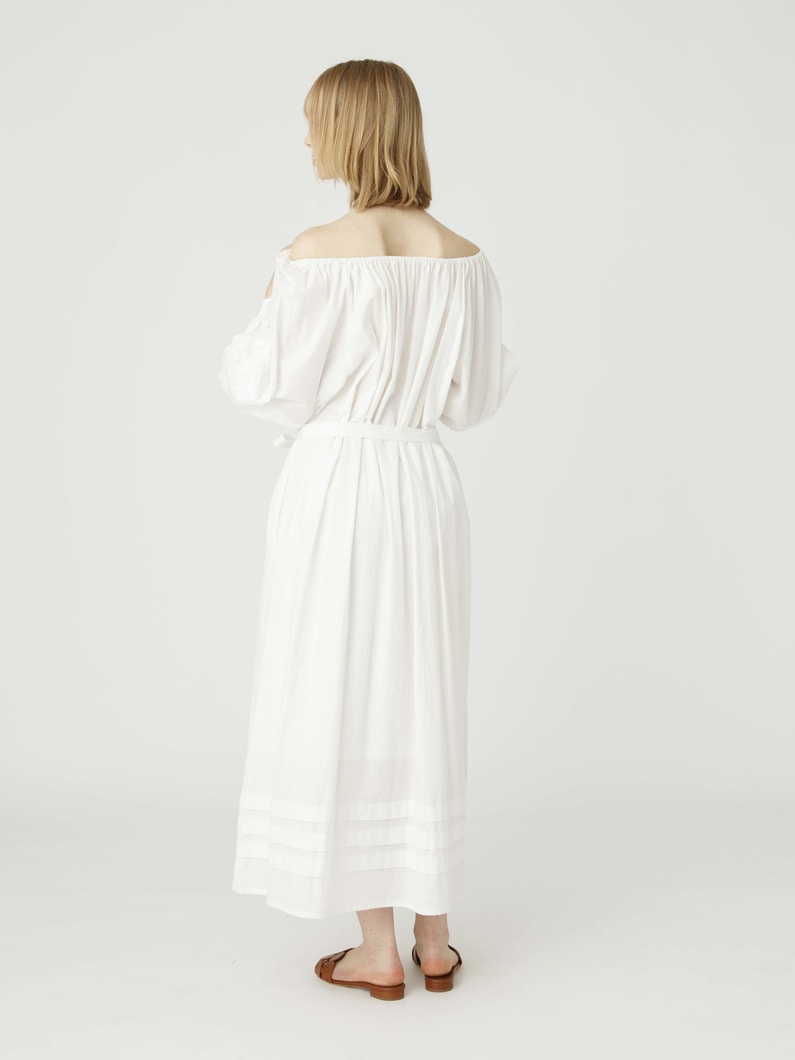 2WAY オフショルダー ドレス 詳細画像 white 2