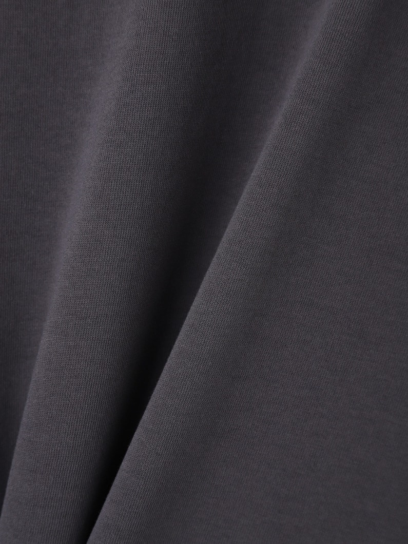 ドライコットン ジャージー ドレス（ホワイト/ブラック/チャコールグレー） 詳細画像 white 3