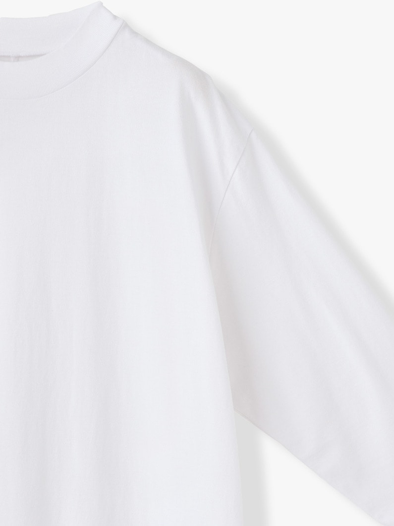 サステナブルコットン ロングスリーブ ドレス 詳細画像 light gray 2