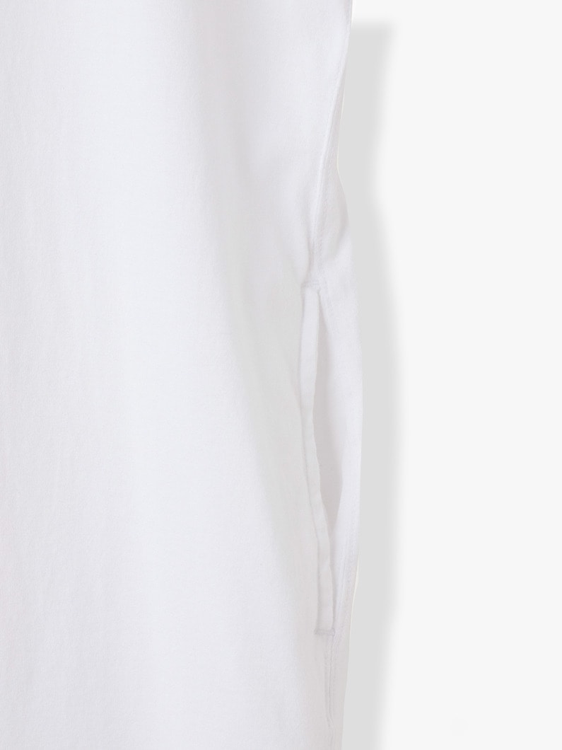 サステナブルコットン ロングスリーブ ドレス 詳細画像 light gray 3