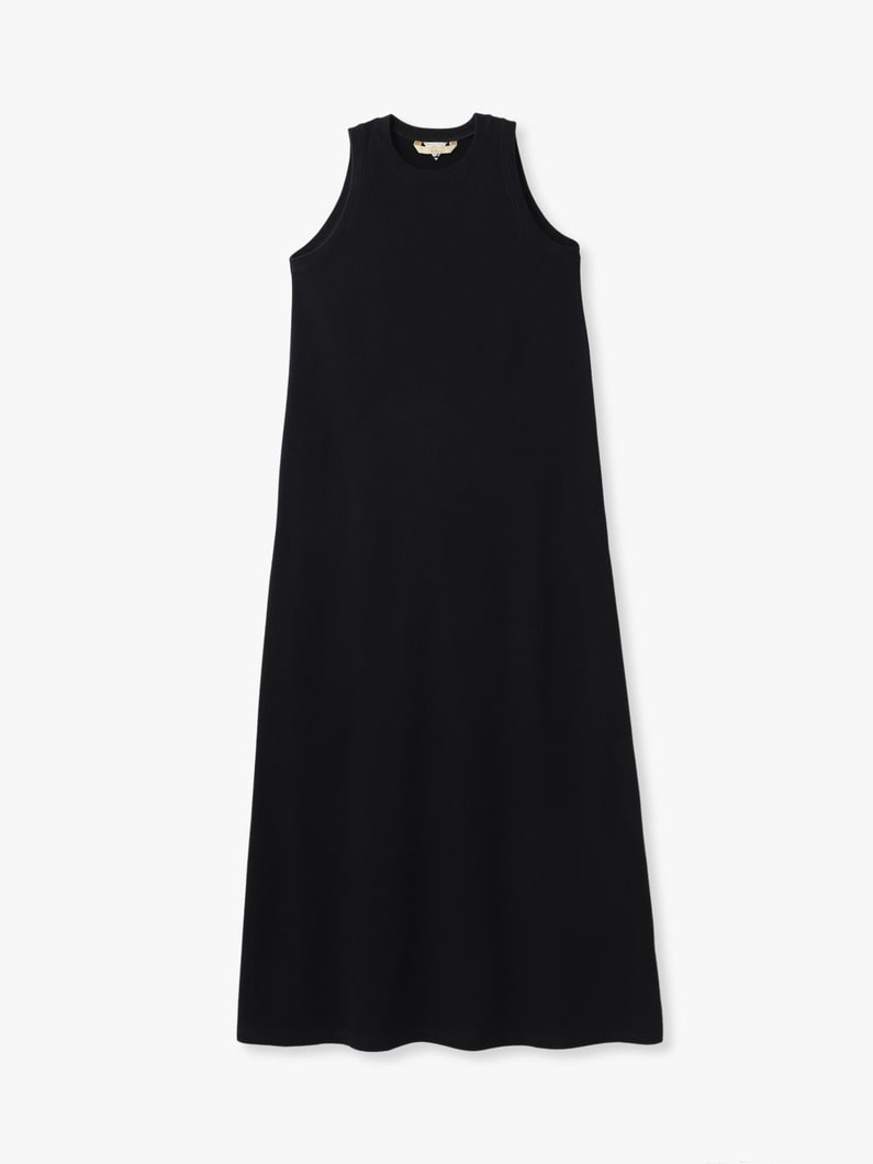 ミニ フレンチテリー ロングドレス 詳細画像 black 4