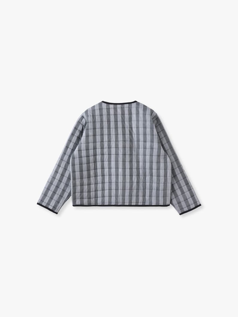 リバーシブル キルトジャケット（ブラック） 詳細画像 black 1