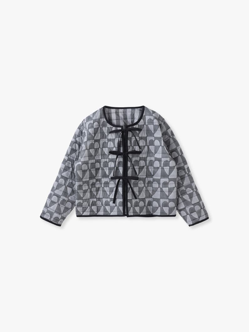 リバーシブル キルトジャケット（ブラック） 詳細画像 black 2