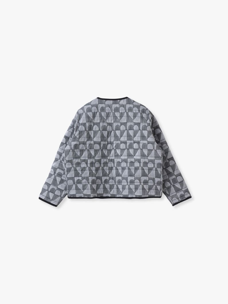 リバーシブル キルトジャケット（ブラック） 詳細画像 black 3