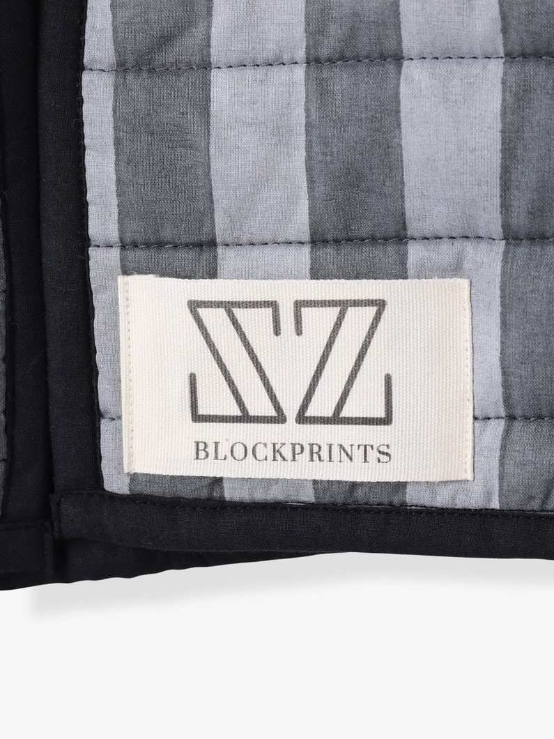 リバーシブル キルトジャケット（ブラック） 詳細画像 black 5