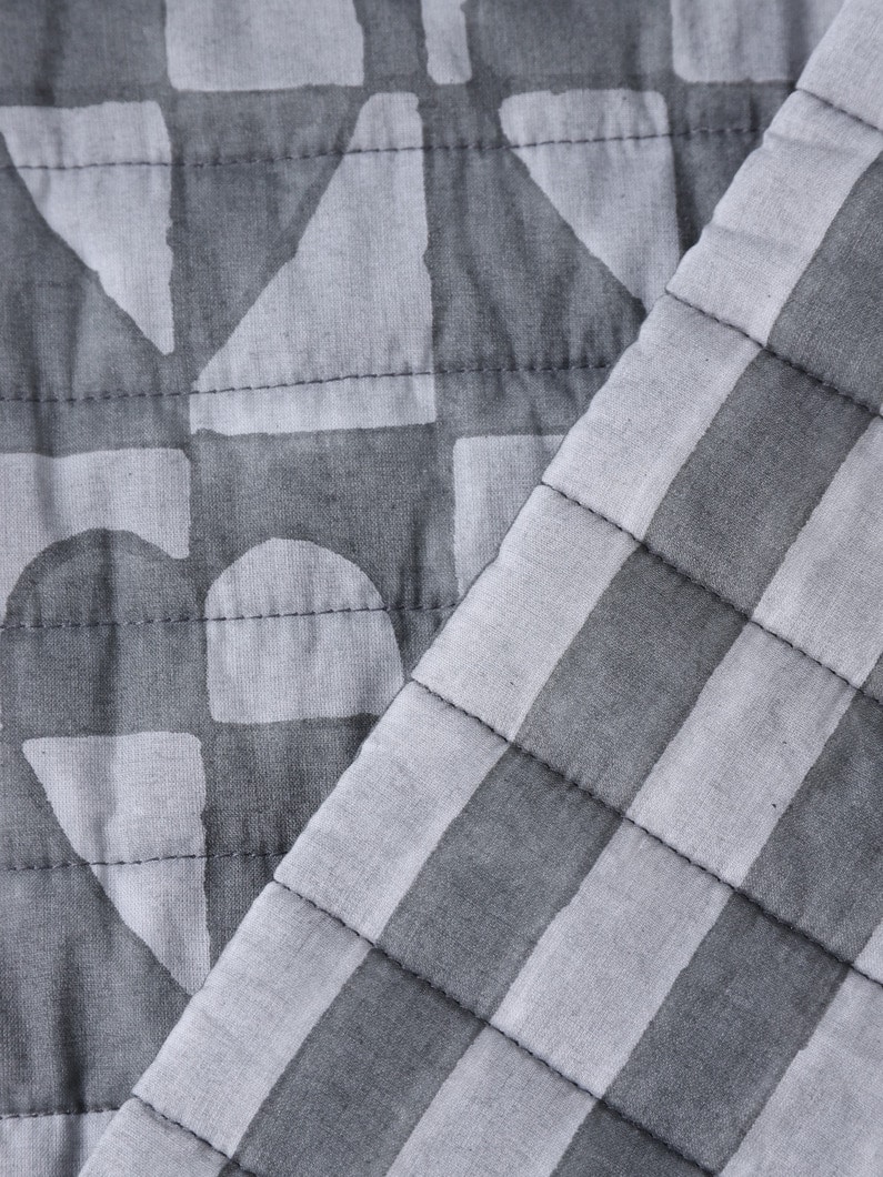 リバーシブル キルトジャケット（ブラック） 詳細画像 black 6