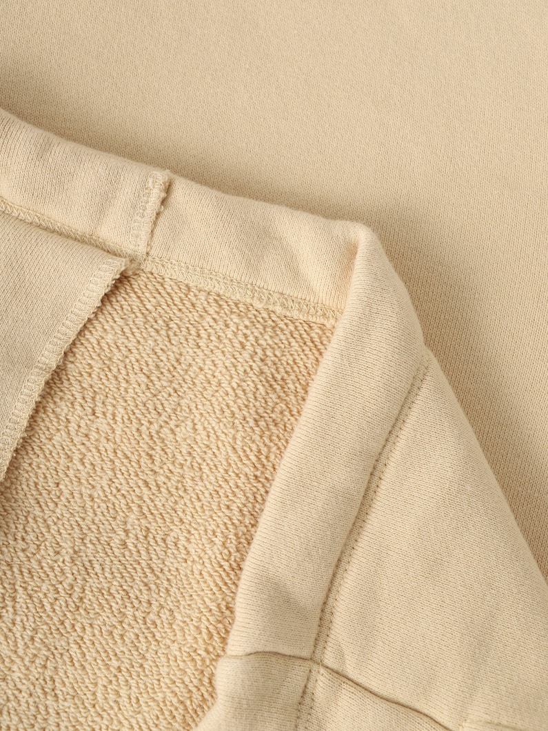 ガーメントダイ スウェット ブルゾン 詳細画像 red 4