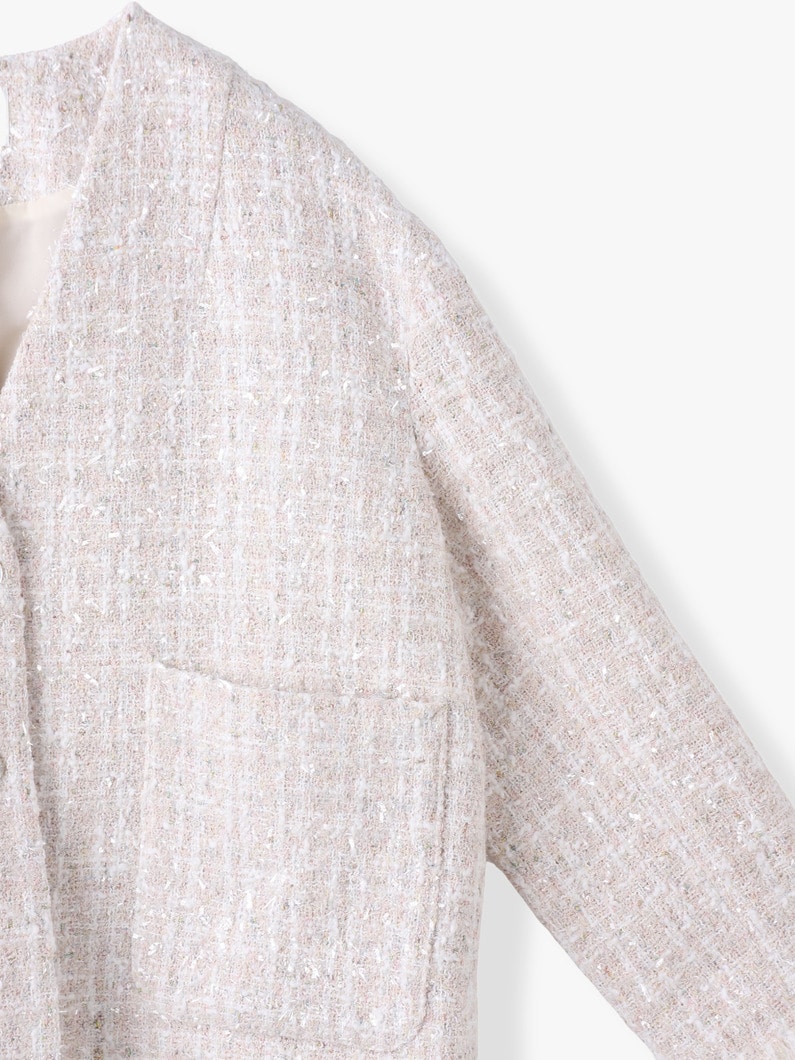 ツイード ジャケット 詳細画像 ivory 2