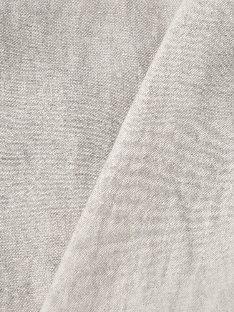 リネン ジャケット（ベージュ/ネイビー） 詳細画像 beige 3