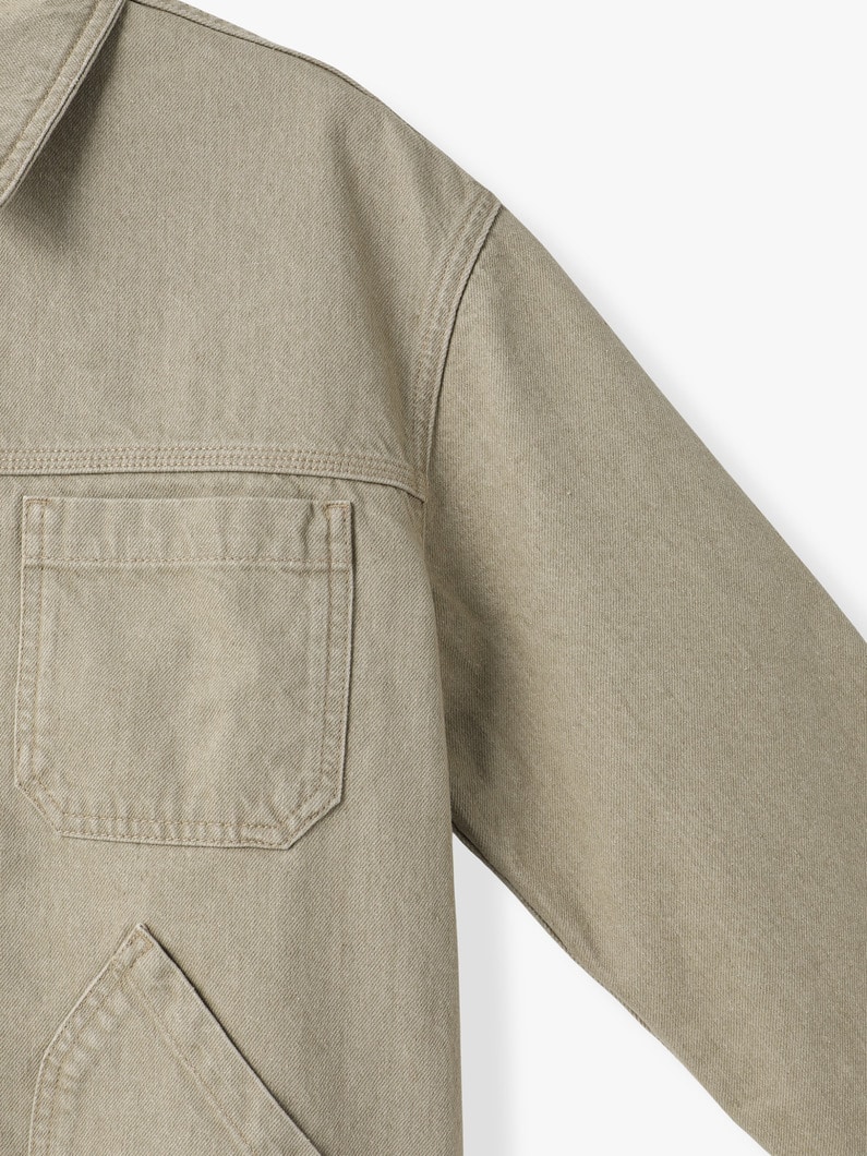 ノア デニム ジャケット 詳細画像 beige 2