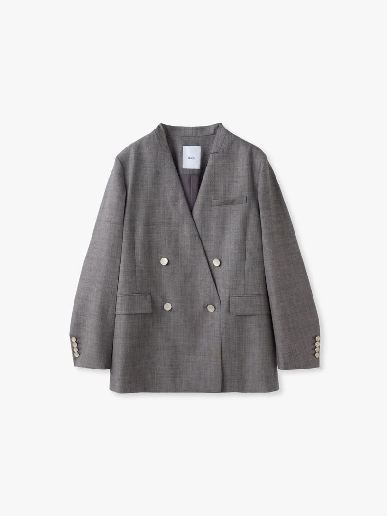 ドライシャンブレー ジャケット 詳細画像 light brown 4