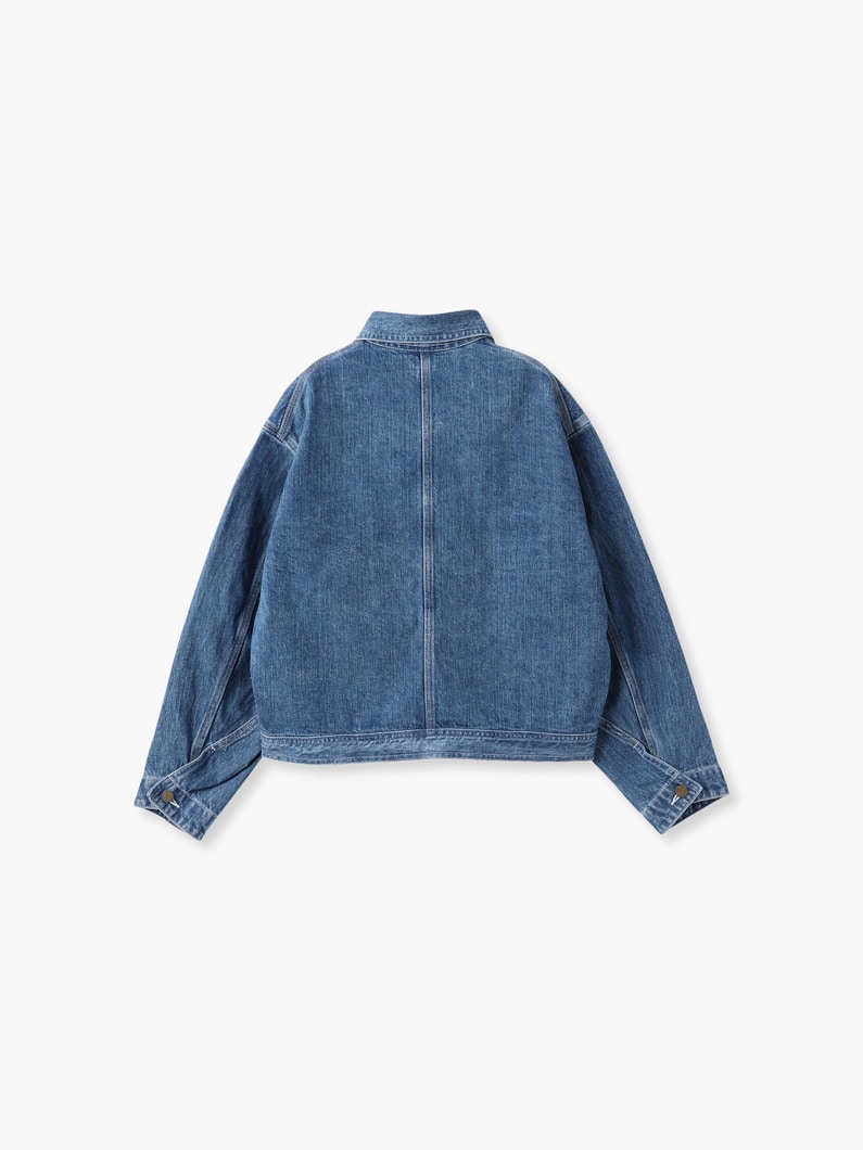 デニム ユーティリティ ジャケット 詳細画像 blue 1