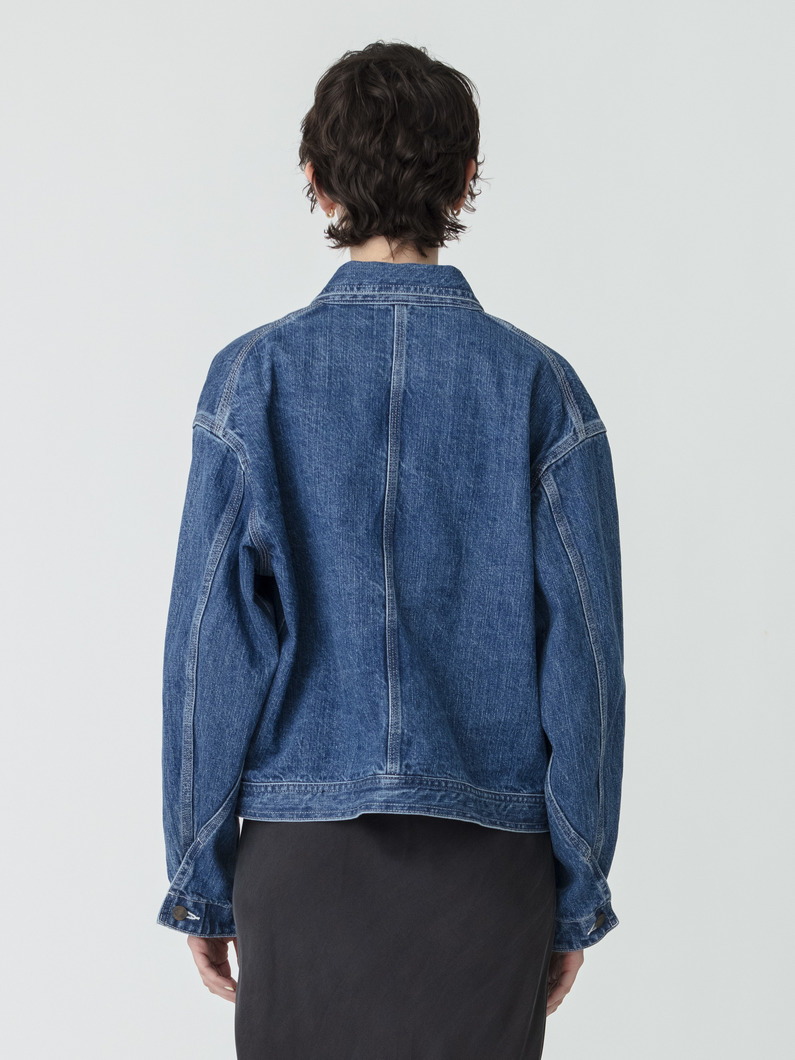 デニム ユーティリティ ジャケット 詳細画像 blue 3