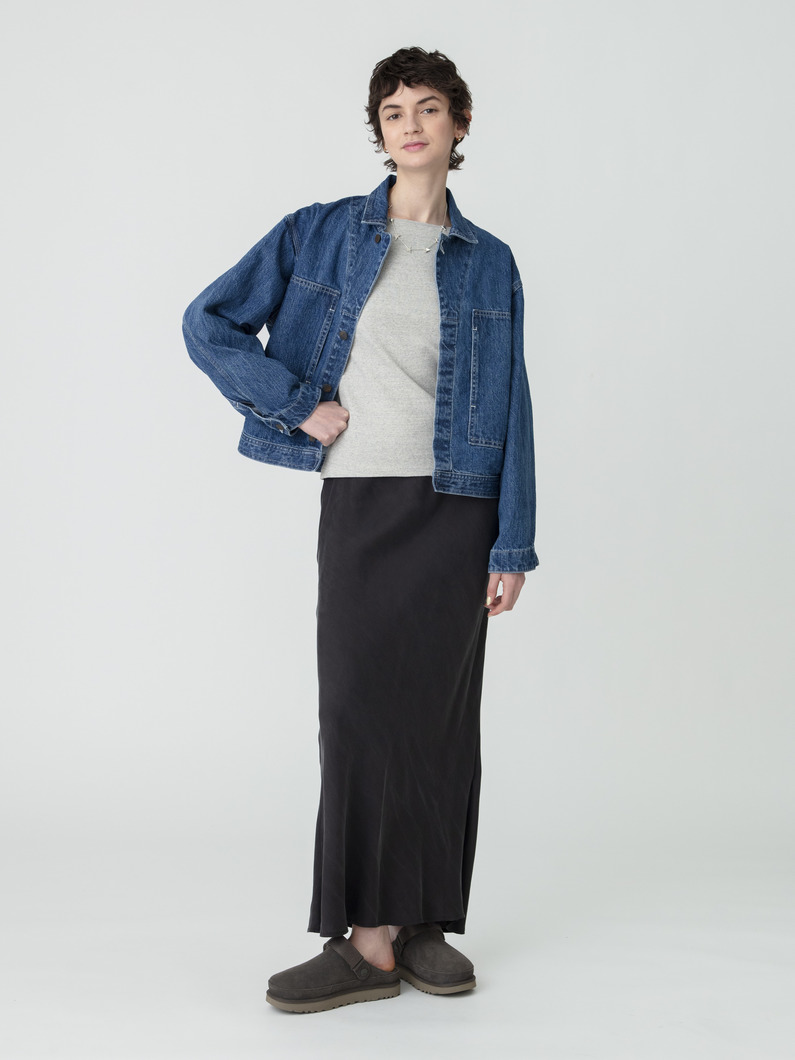 デニム ユーティリティ ジャケット 詳細画像 blue 4