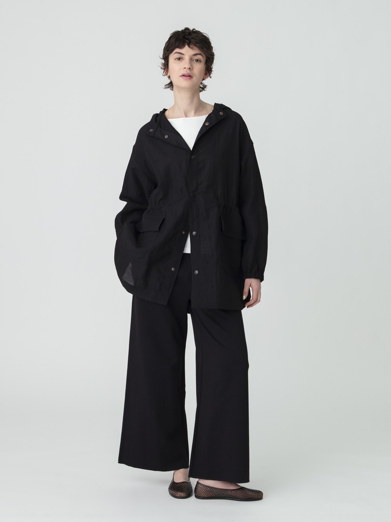 シアー フーディー ジャケット 詳細画像 black 2