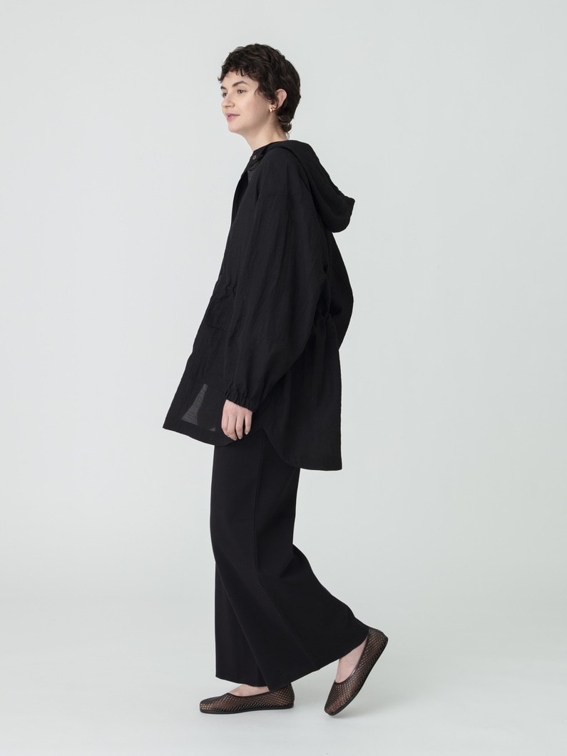 シアー フーディー ジャケット 詳細画像 black 3