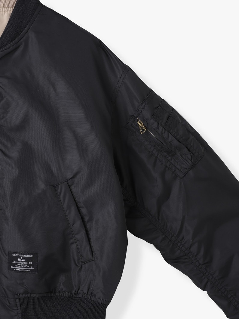 リバーシブル MA-1 詳細画像 black 4