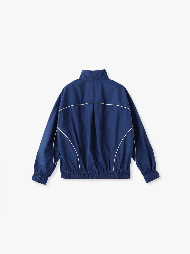 ワッシャーナイロン ブルゾン（ブルー/ブラック） 詳細画像 black 1