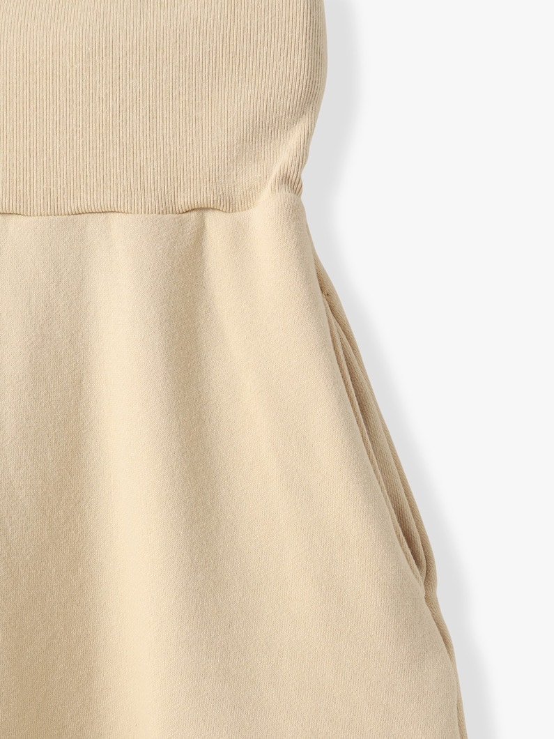 ガーメントダイ スウェット スカート 詳細画像 red 2