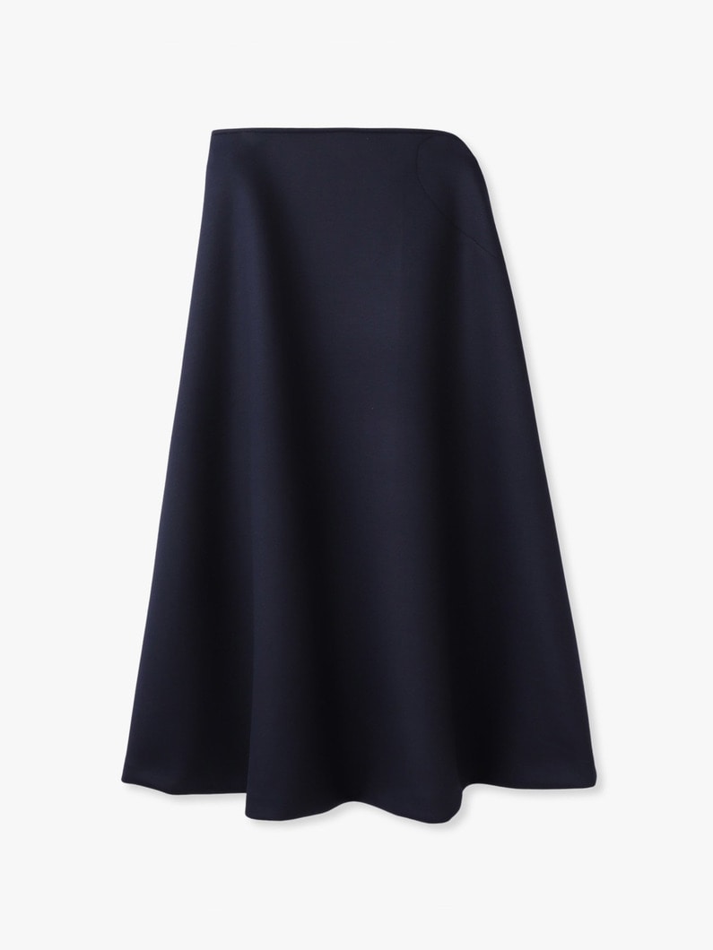 ハート ステッチ フレアスカート 詳細画像 navy 4