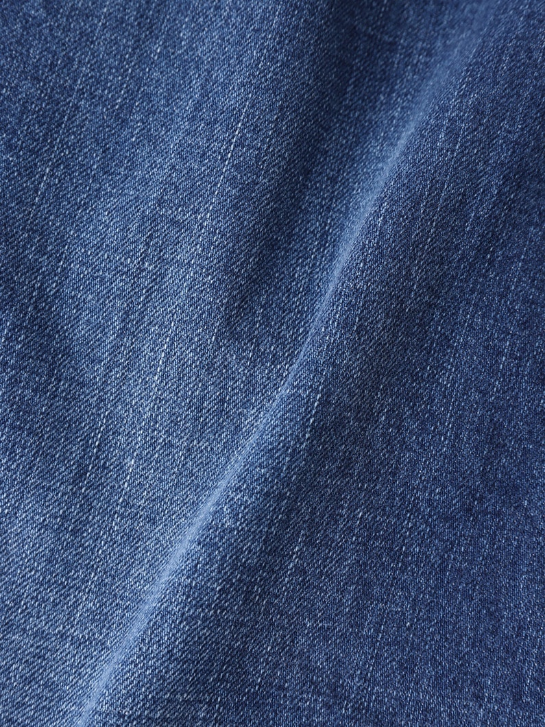 フレア デニム ロングスカート 詳細画像 blue 5