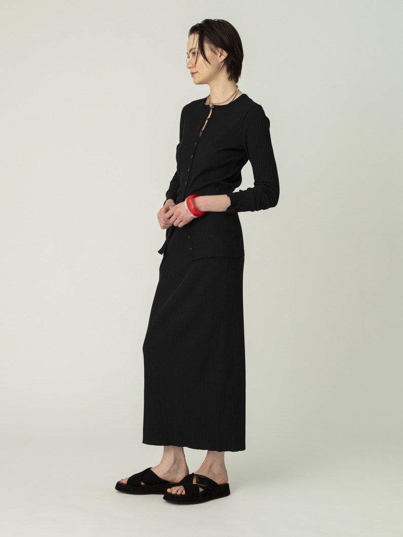 トタンリブ スカート 詳細画像 black 2