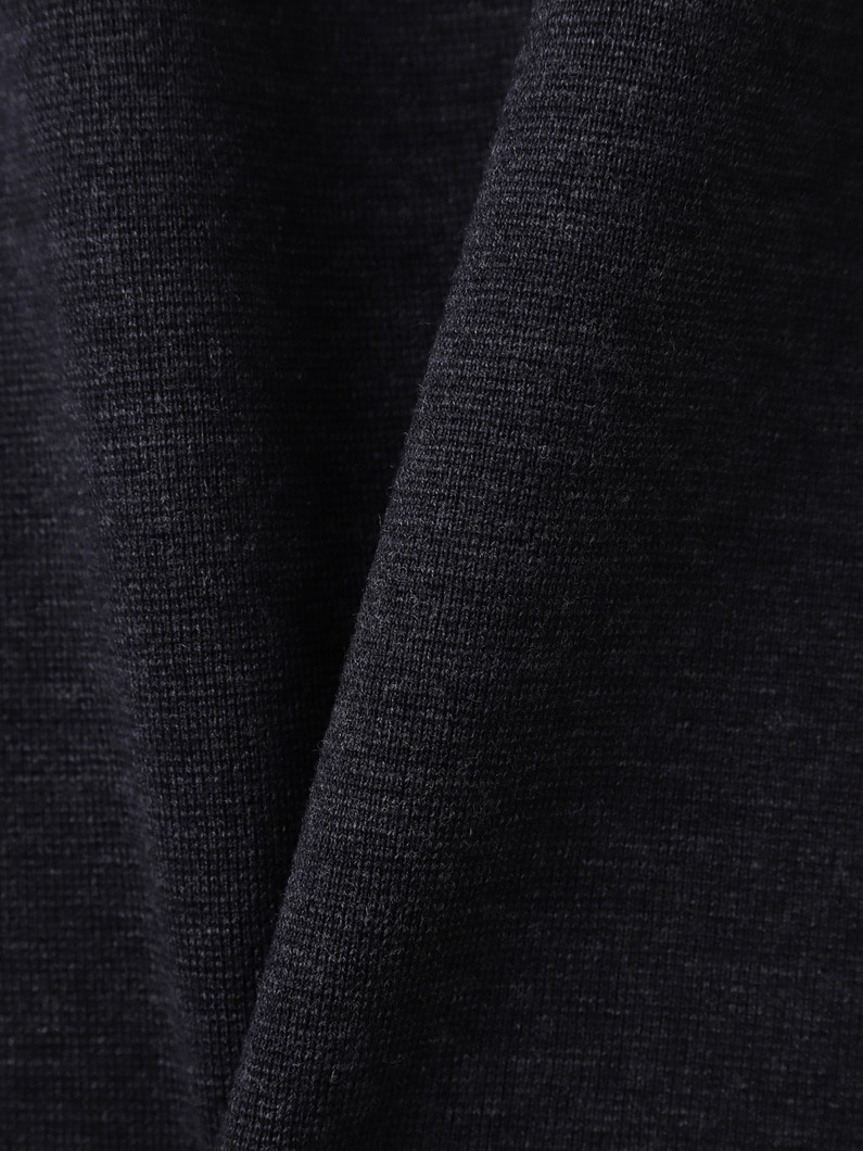 ハイゲージ ミラノリブ ニット スカート 詳細画像 ivory 4