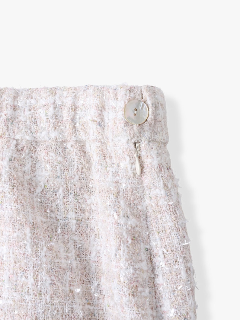 ツイード タイトスカート 詳細画像 ivory 2