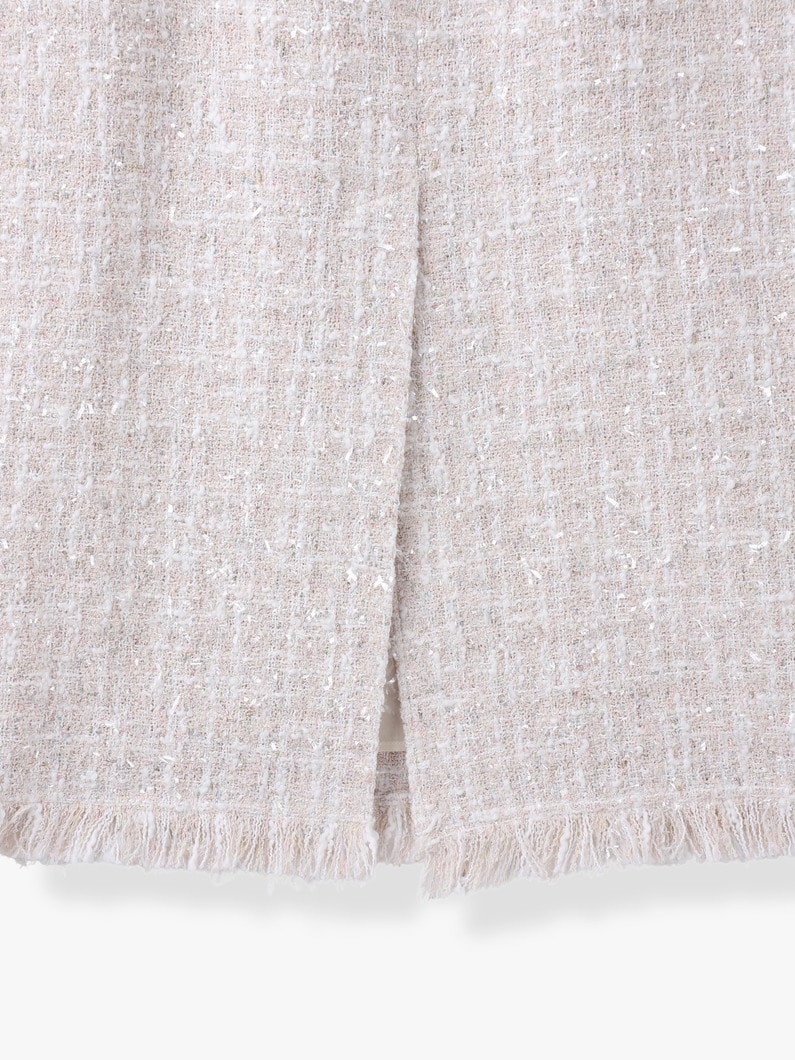 ツイード タイトスカート 詳細画像 ivory 3