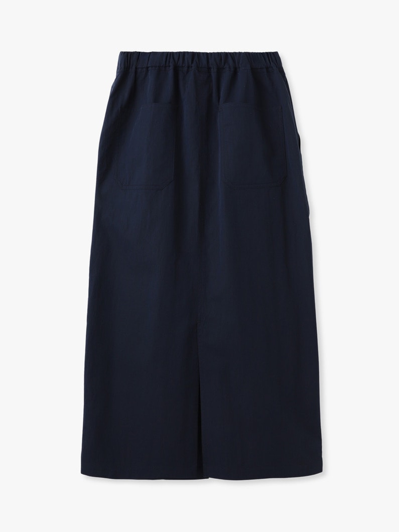 コットンナイロン イージー スカート 詳細画像 ivory 1