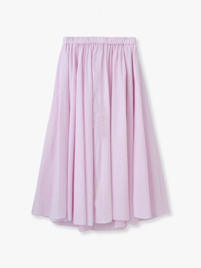 ナチュラルダイ コットンローン ギャザースカート 詳細画像 pink 5