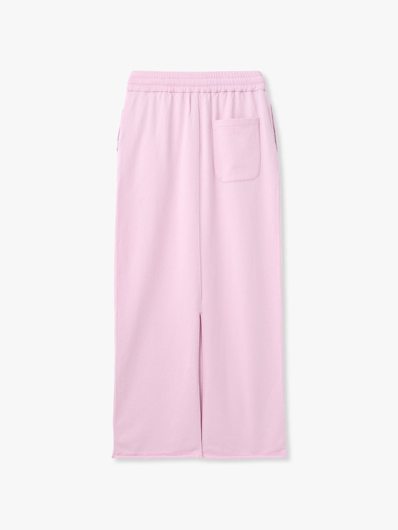 テンダーテリー ロングスカート 詳細画像 black 1