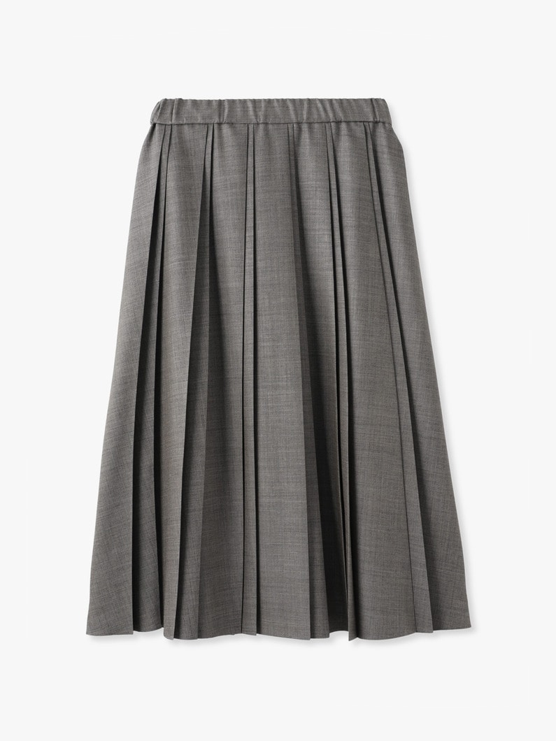 ドライシャンブレー スカート 詳細画像 light brown 1