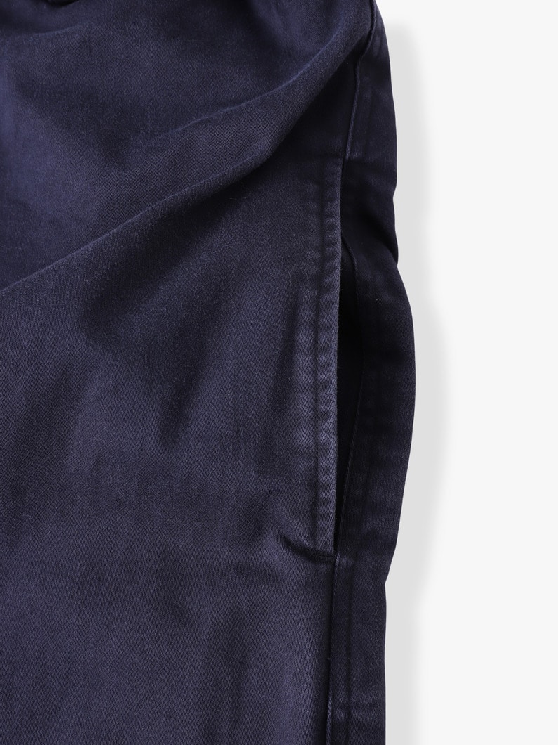 オーバー ウエスト ベルテッド スカート 詳細画像 navy 3